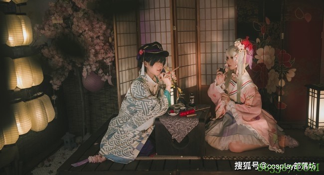 cos：地缚少年花子君八寻宁宁cos正片@浮树