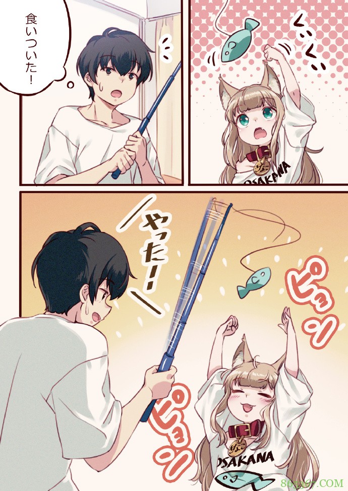 40原老师的猫娘系列都有剧情了，动画化还会远么？快给我变！