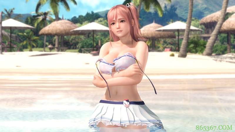 繁体中文PC版《生死格斗:沙滩排球维纳斯假期》 玩家当岛主与美女的美好回忆