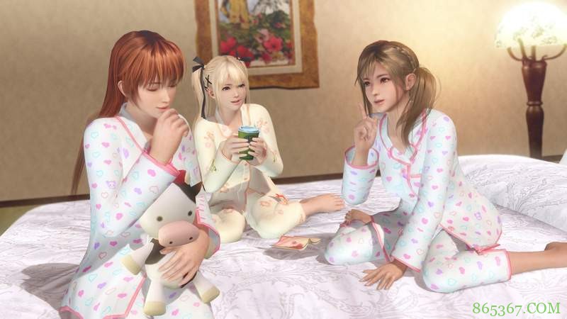 繁体中文PC版《生死格斗:沙滩排球维纳斯假期》 玩家当岛主与美女的美好回忆