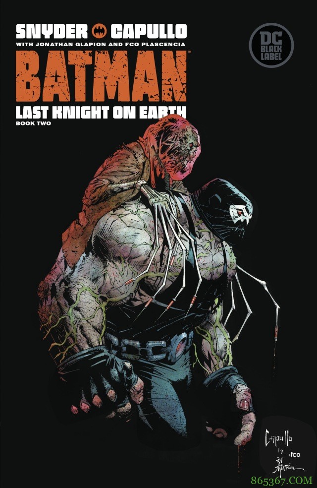 《蝙蝠侠：地球最后的骑士》第2期 蝙蝠侠带小丑头颅旅行