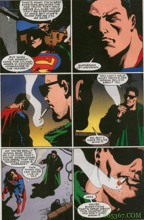《黑袍纠察队》作者笔下的超人形象 超人救人失败陷入困惑