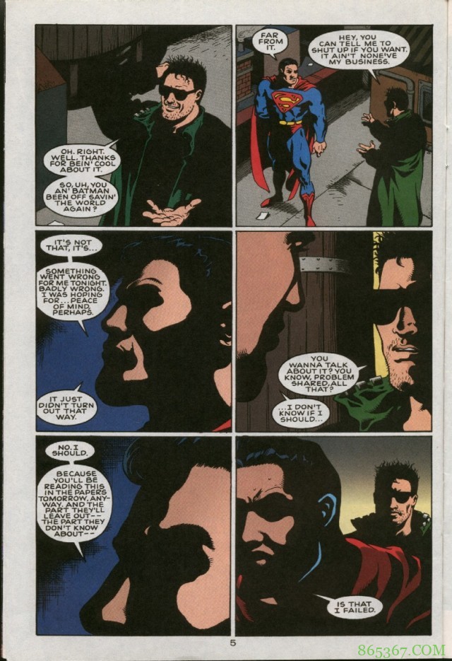 《黑袍纠察队》作者笔下的超人形象 超人救人失败陷入困惑