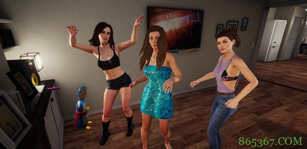 《家庭派对》18禁演出 玩家与性感女神在线打炮