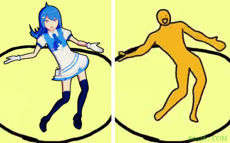 两只老虎爱跳舞在B站火了,我个人最喜欢22娘的版本