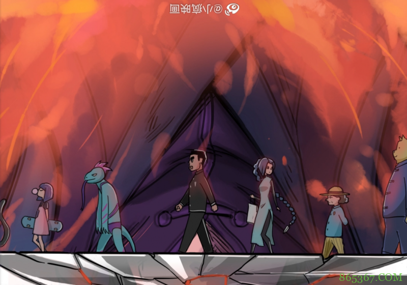 大佬为《伍六七之玄武国篇》送上贺图，我怀疑在暗示会疯狂发糖