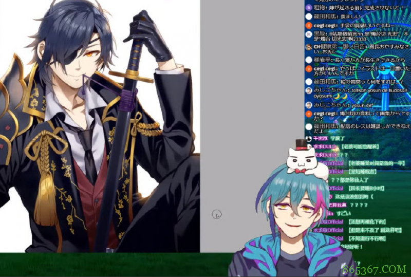 水龙敬老师直播给老婆画生日贺图,好男人啊,我辈楷模