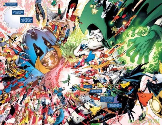 DC漫画七大危机事件 《无限地球危机》摧毁多元宇宙