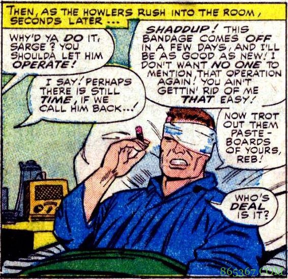 漫画中尼克弗瑞怎么失去一只眼睛 二战中士失去眼睛有三个版本