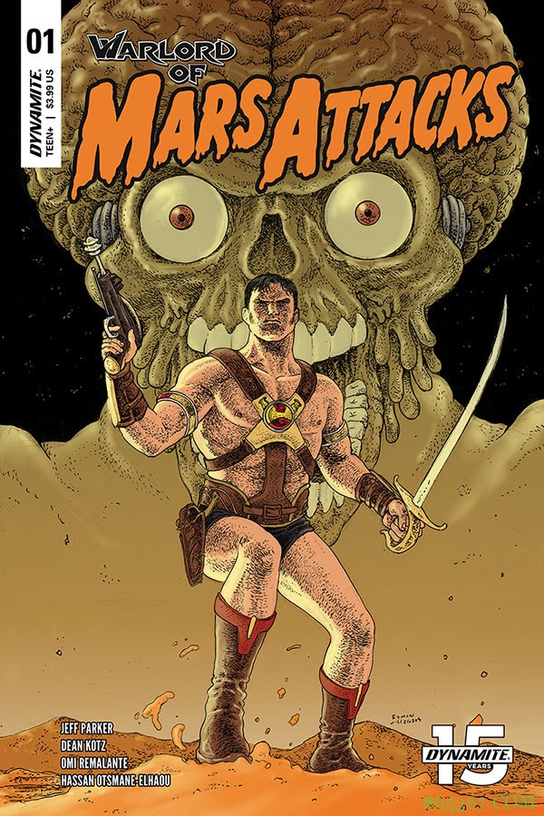 最新漫画《星战毁灭者》 火星人挑战超级英雄始祖