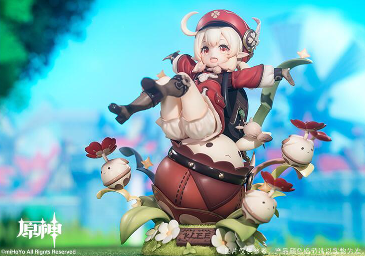 原神可莉要出新手办,手臂大张的样子好可爱,咋没见宣传呢