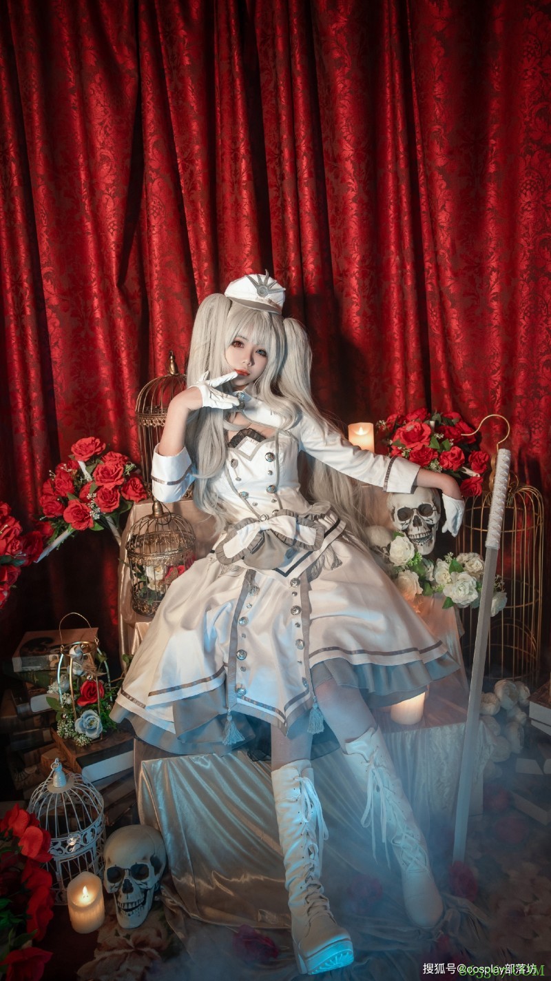 cos:约会大作战反转狂三cos正片@柒月