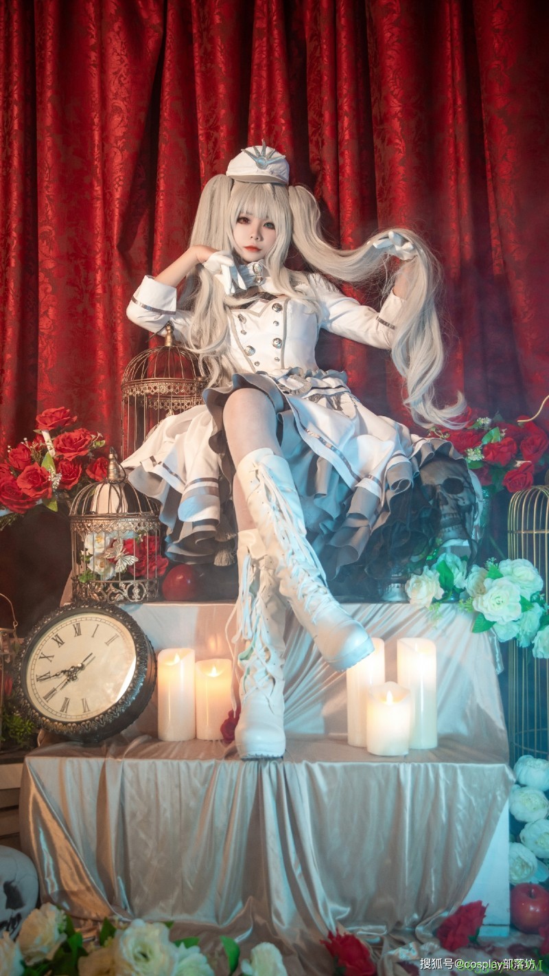 cos:约会大作战反转狂三cos正片@柒月