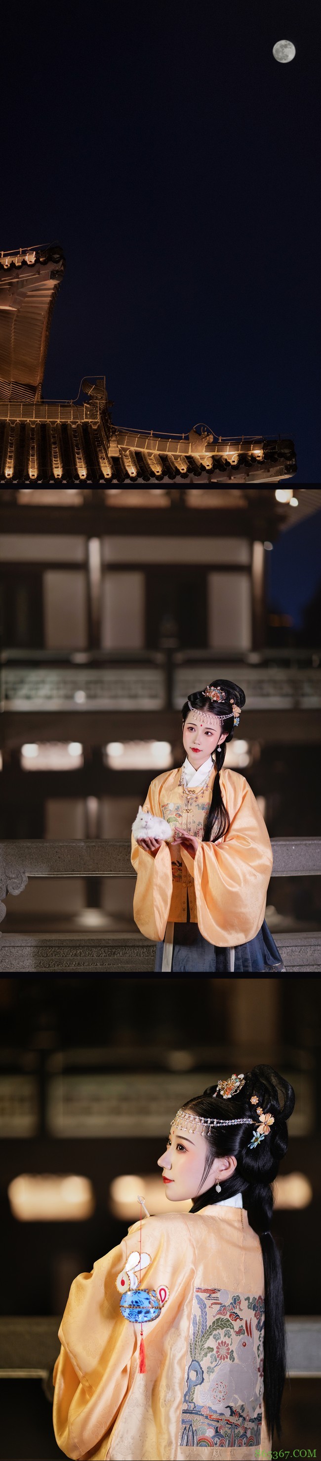 汉服穿搭: 不知天上宫阙,今夕是何年