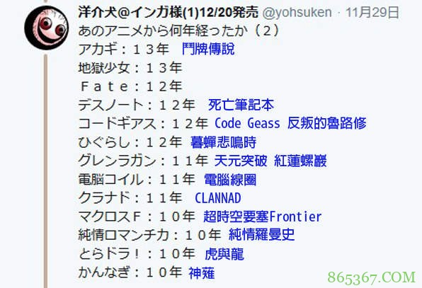 那部经典好看的动漫距今多少年 经典动画名单掀起回忆杀