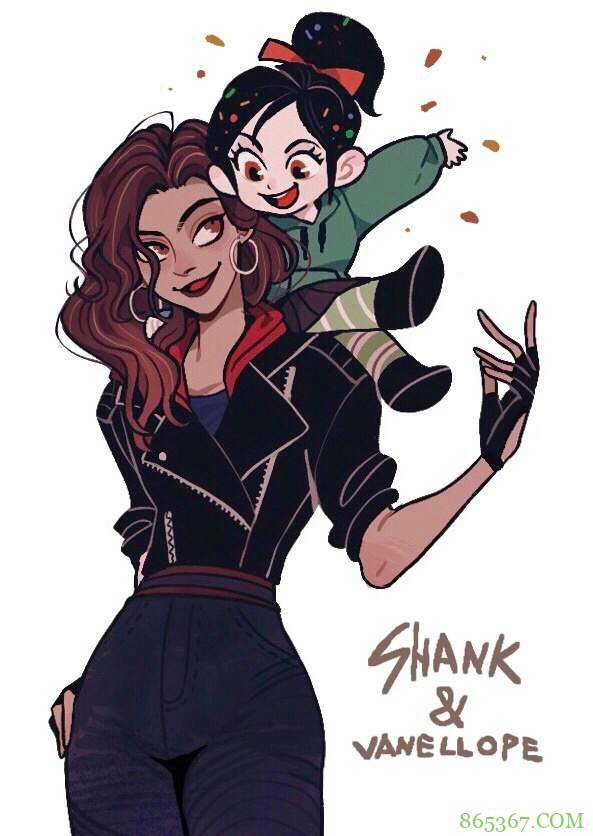 《无敌破坏王2:大闹互联网》二创绘图 画风优美令人赏心悦目