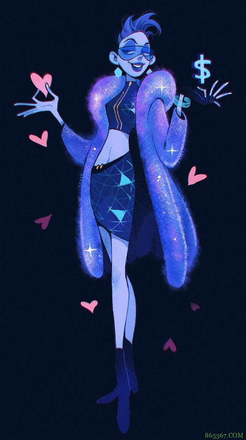 《无敌破坏王2:大闹互联网》二创绘图 画风优美令人赏心悦目