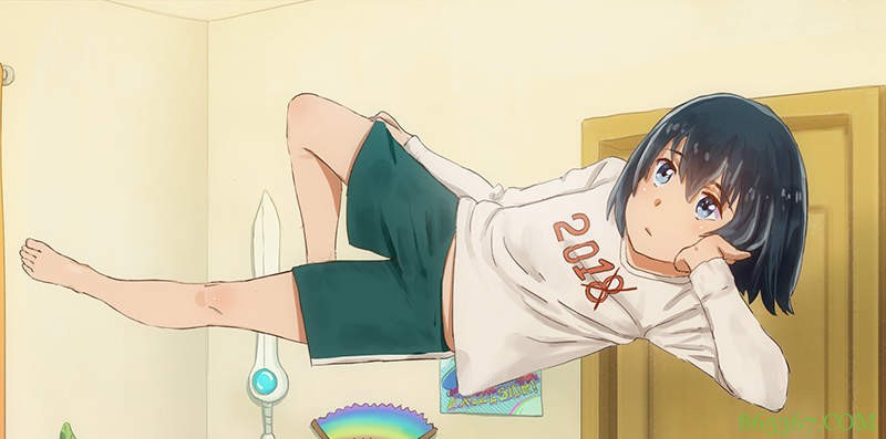 2018年最棒动画角色 《黑社会的超能力女儿》新田雏飘在空中违反自然