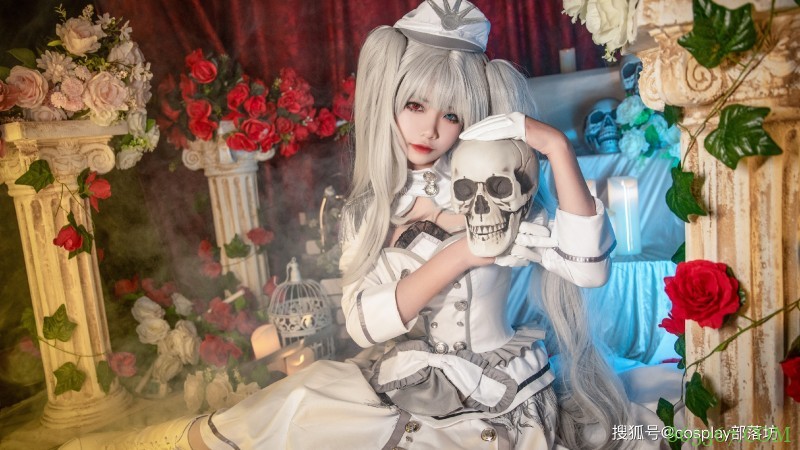 cos:约会大作战反转狂三cos正片@柒月