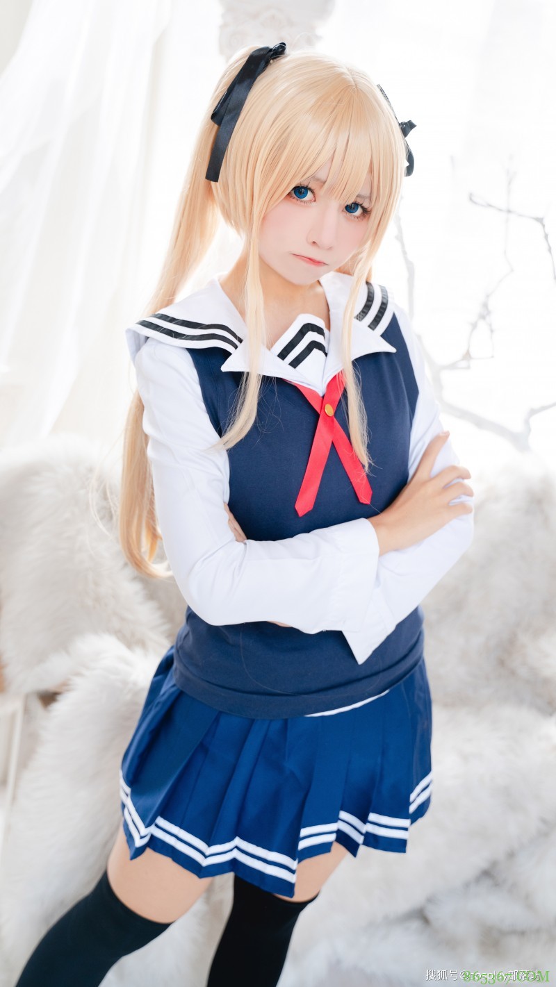 cos:路人女主的养成方法英梨梨cos正片@菌儿