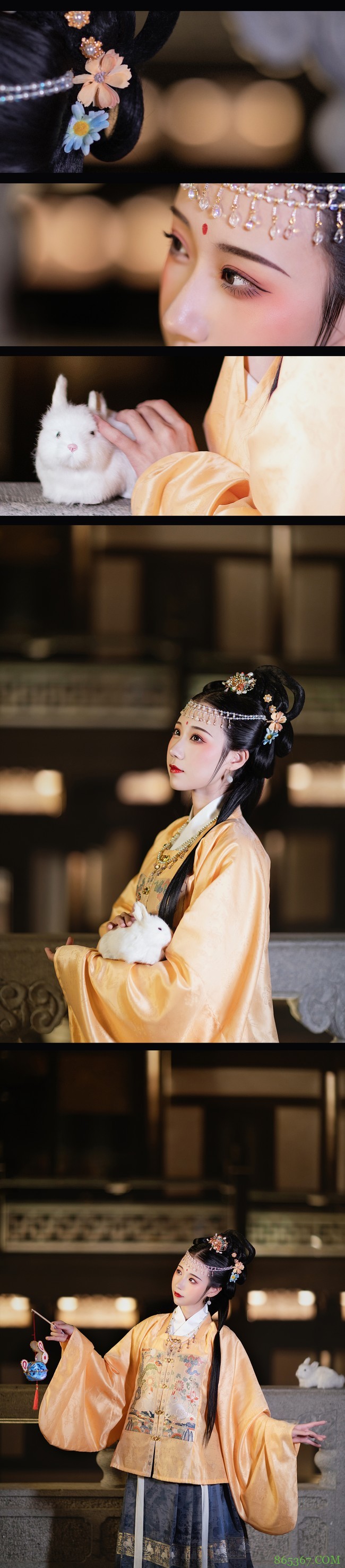 汉服穿搭: 不知天上宫阙,今夕是何年