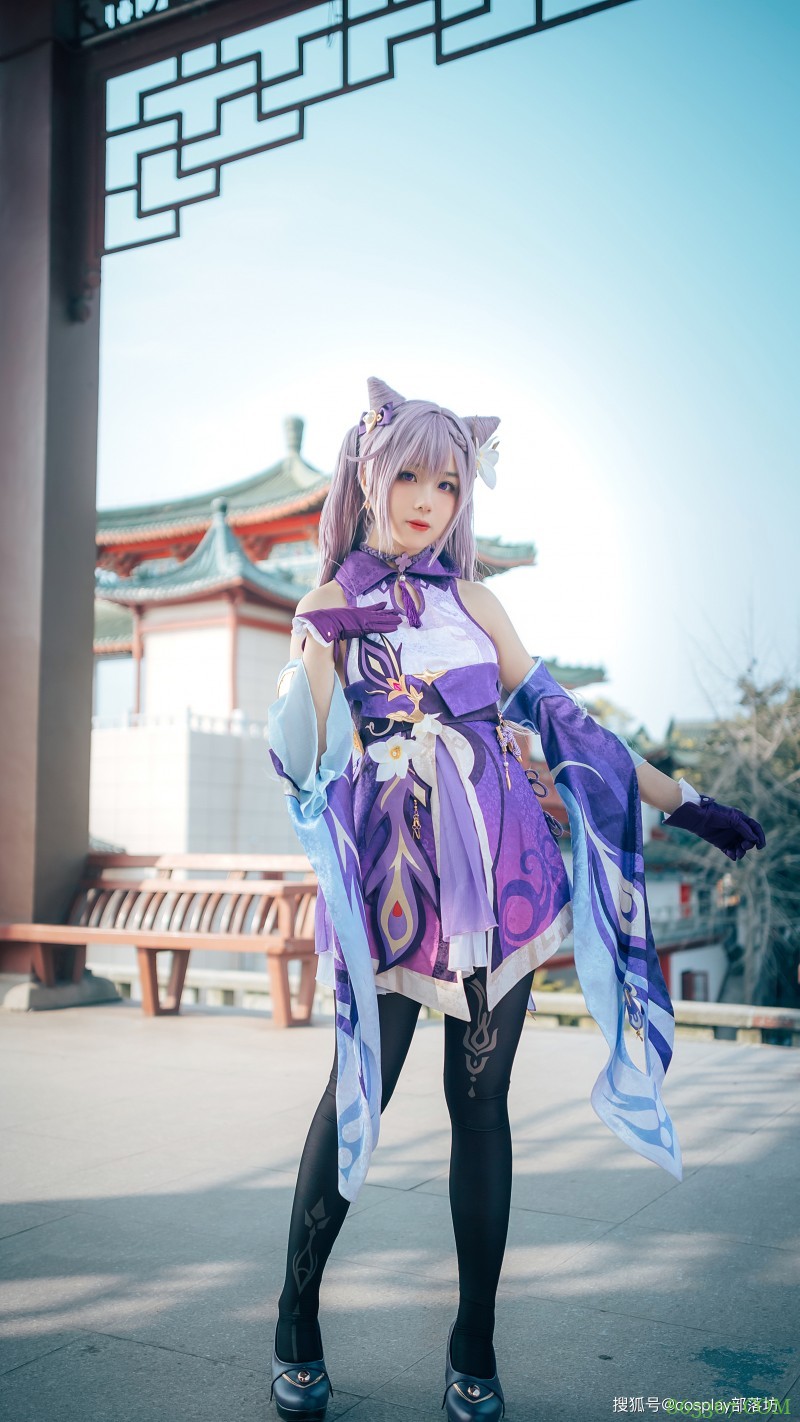 cos:原神刻晴cos正片@李若雨,我是刻晴,璃月七星中的『玉衡』