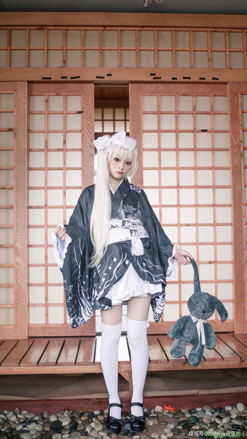 cos：和服穹妹cos正片@喵喵子，​要一直一直跟穹在一起哦