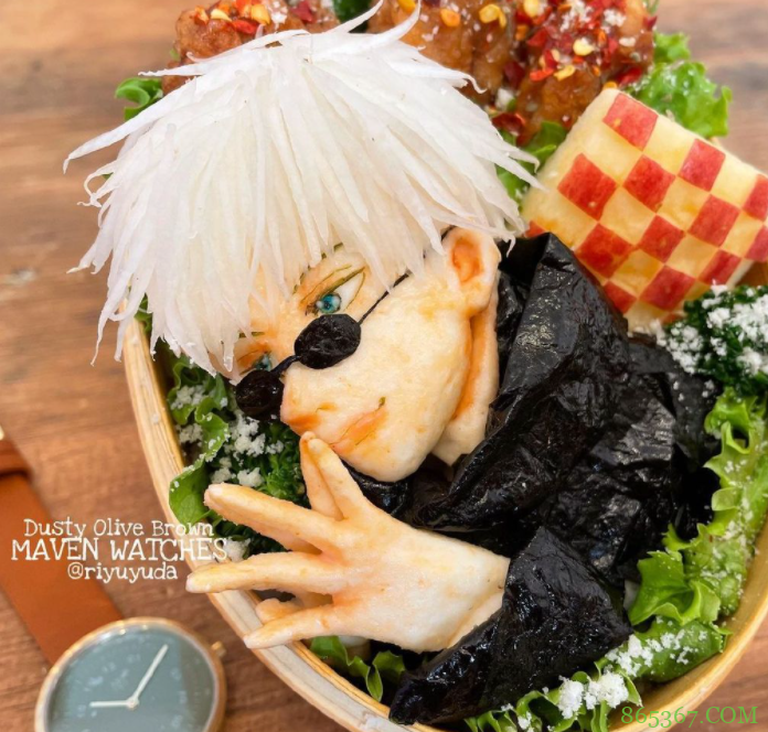 把饭做成二次元的样子会卖得更贵么？不，会更帅可爱！