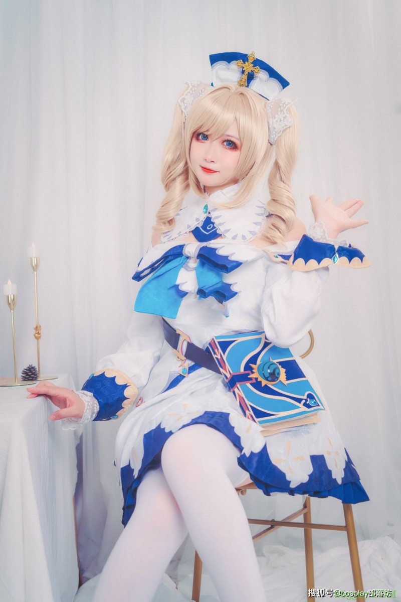 cos:原神芭芭拉cos正片@促织