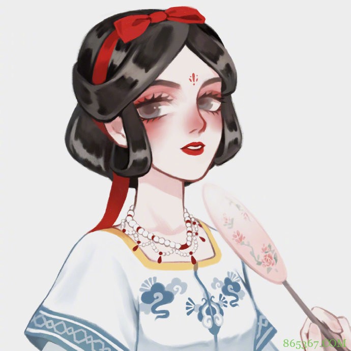 迪士尼公主穿汉服，花木兰这一身绝了，白艾莎女王妥妥的古风美人