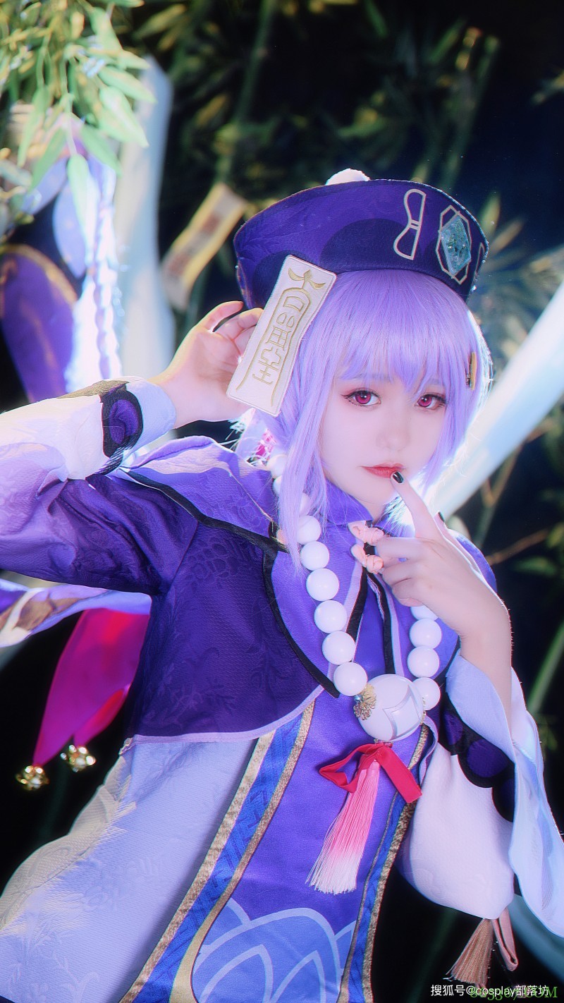 cos：原神七七cos正片@浅川，初次见面，我是七七