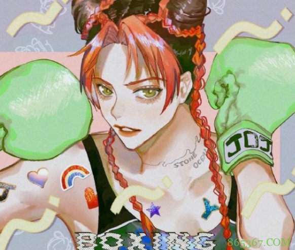 JOJO第6部动画还没来，看看徐伦美图过干瘾，JK旗袍都好看