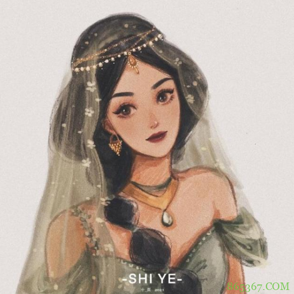 迪士尼公主们的唯美嫁衣,木兰的古风好带感,艾莎表示老娘不需要