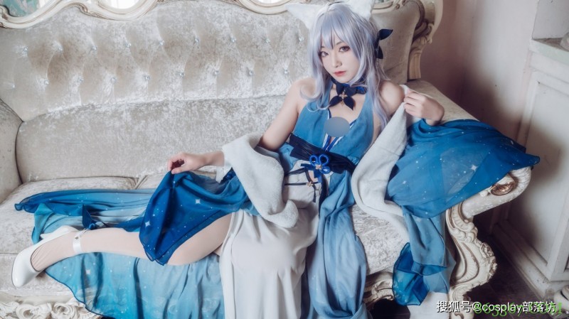 cos：碧蓝航线信浓礼服cos正片@魔法少女
