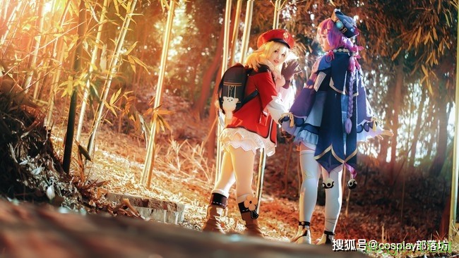 cos：原神cos可莉七七