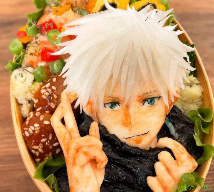 把饭做成二次元的样子会卖得更贵么？不，会更帅可爱！