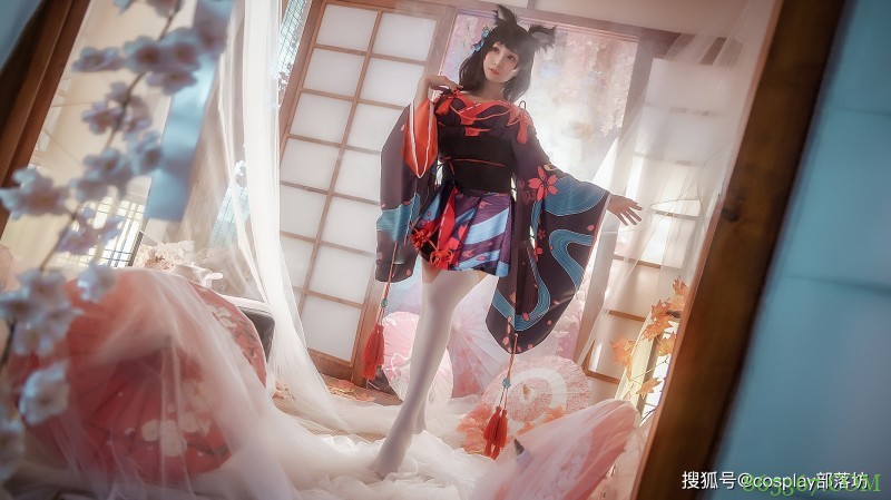 cos：碧蓝航线扶桑cos正片@思涼