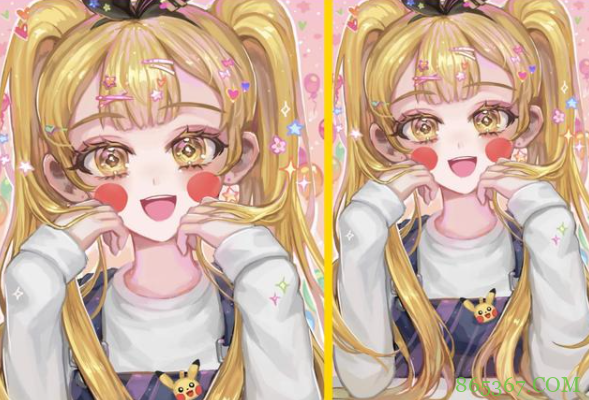 画师将皮卡丘变成萌妹子，杰尼龟化身帅哥，这样的画风好有爱