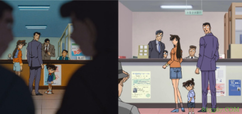 大佬分享柯南画风对比，90年代和现在差别巨大，我还是喜欢旧版