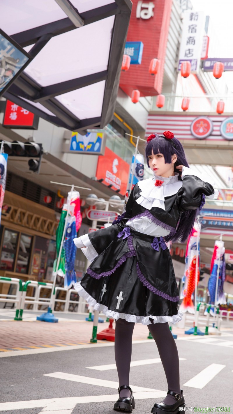 cos：黑猫五更琉璃cos正片@G44不会受伤，永远喜欢黑猫