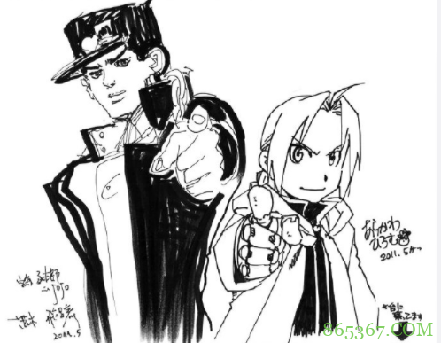 为啥网友画的JOJO风角色经常被吐槽？看看原作者画的就知道了