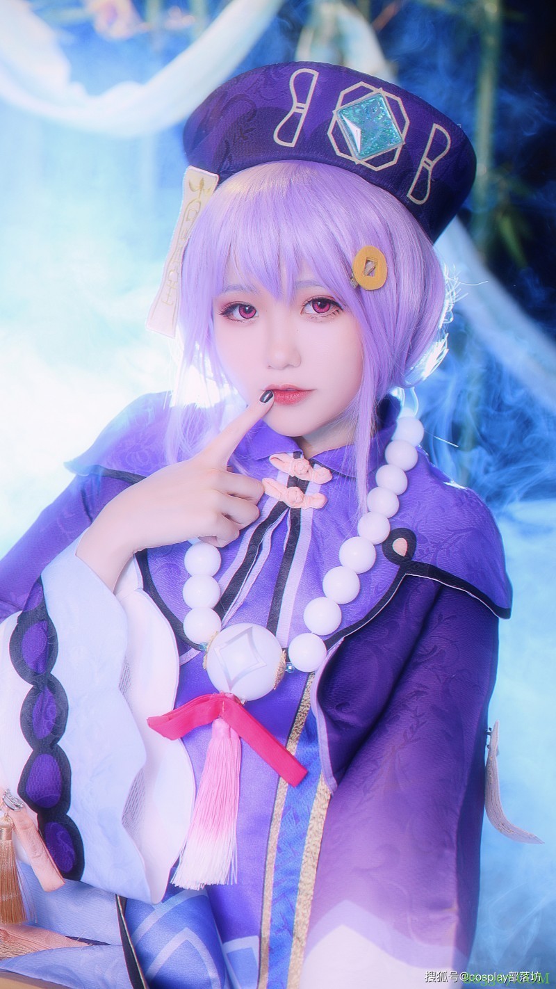 cos：原神七七cos正片@浅川，初次见面，我是七七