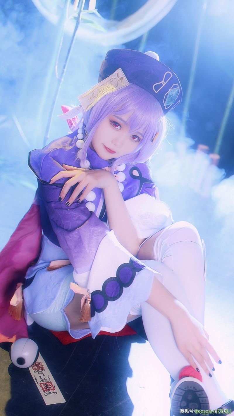 cos：原神七七cos正片@浅川，初次见面，我是七七