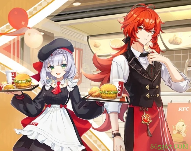 原神联动活动需要对店员说出口令，网友们飞速玩起了梗