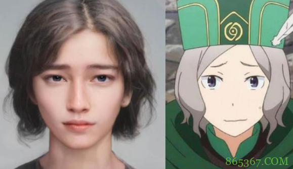 网友分享从零开始真人版,我感觉挺丑的,有点毁动漫