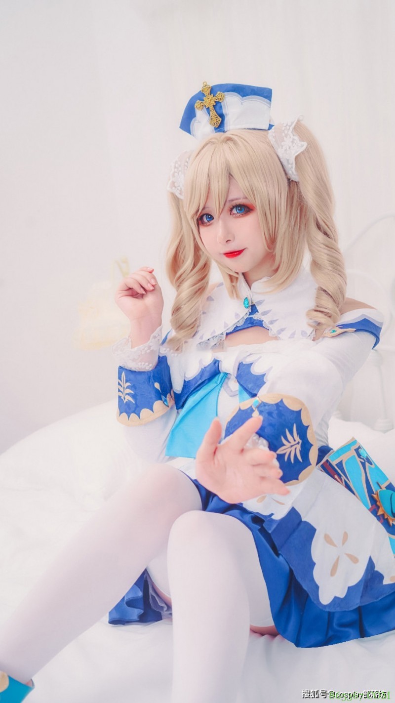 cos:原神芭芭拉cos正片@促织