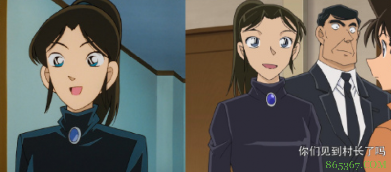 大佬分享柯南画风对比，90年代和现在差别巨大，我还是喜欢旧版