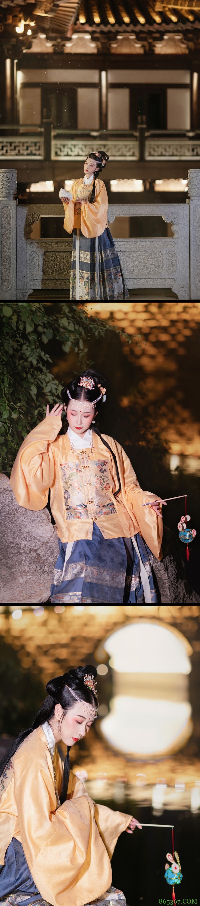 汉服穿搭: 不知天上宫阙,今夕是何年