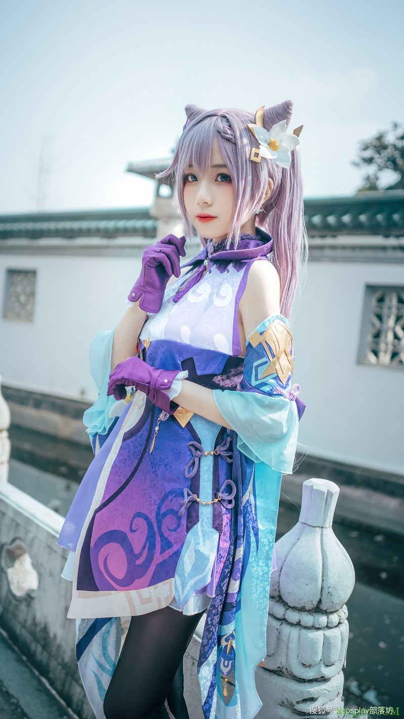 cos:原神刻晴cos正片@李若雨,我是刻晴,璃月七星中的『玉衡』