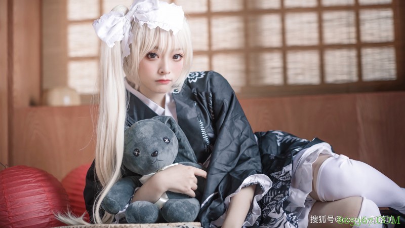 cos：和服穹妹cos正片@喵喵子，​要一直一直跟穹在一起哦